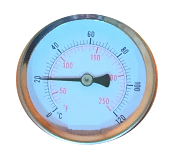 Replacement Temperature Gauge — copper still for sale