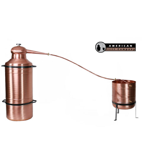 13 Gallon Traditional Onion-Head Copper Pot Still — copper still for sale