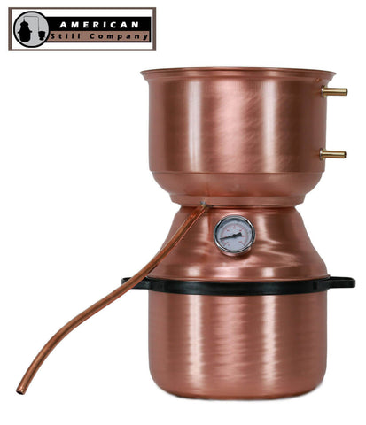 4 Gallon Mushroom-Top Copper Pot Still — copper still for sale