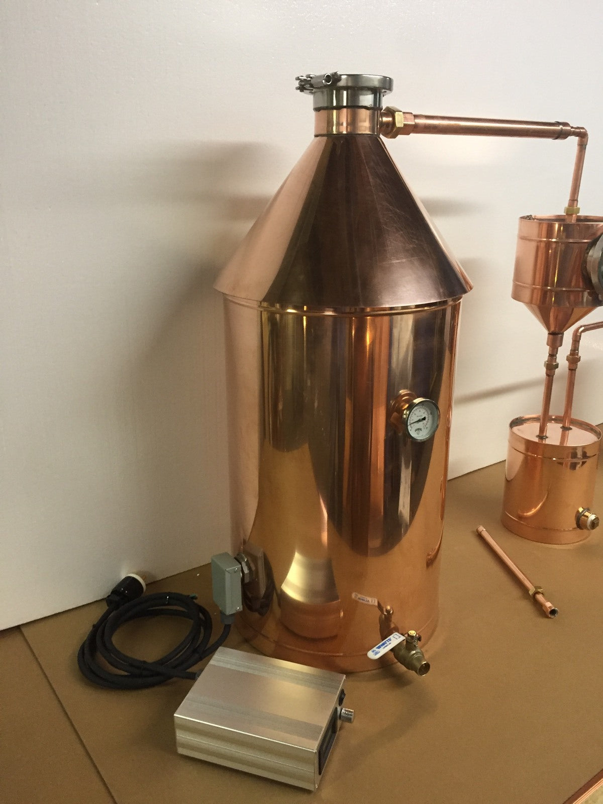20 Gallon Copper Moonshine Still With Gin Basket — copper still for sale