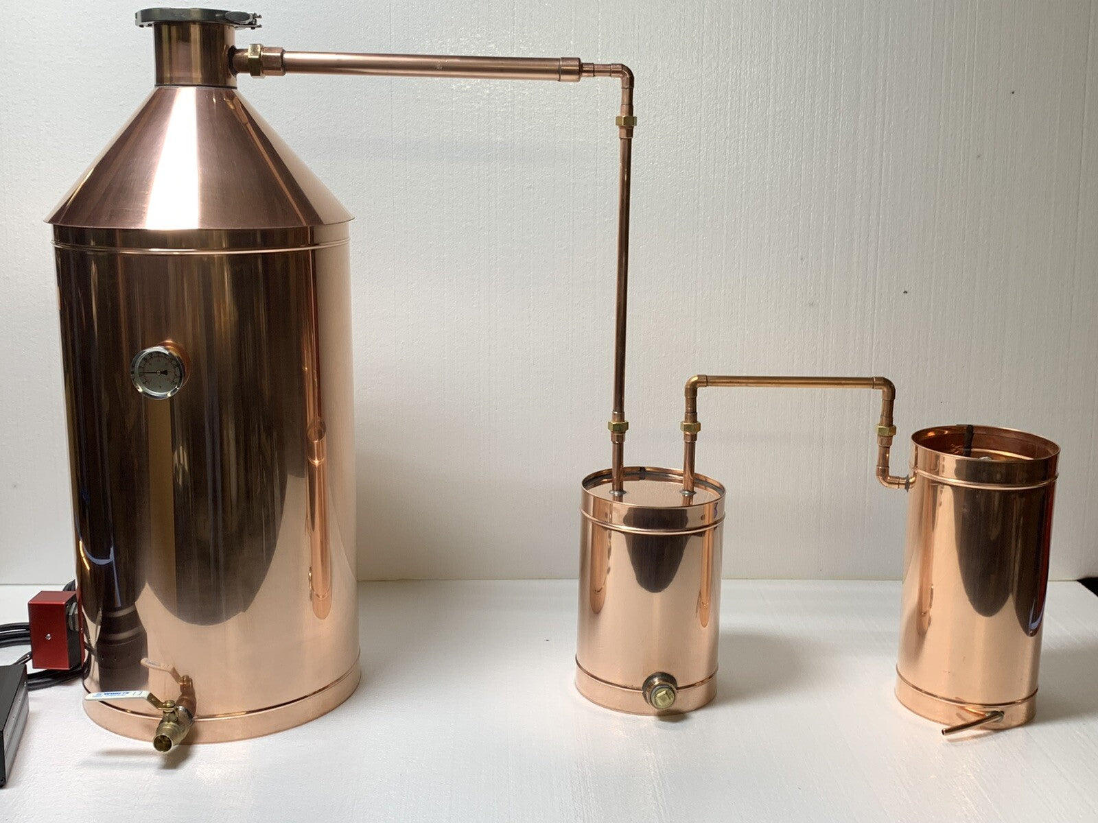 20 Gallon Copper Moonshine Still/Electric Heating/4