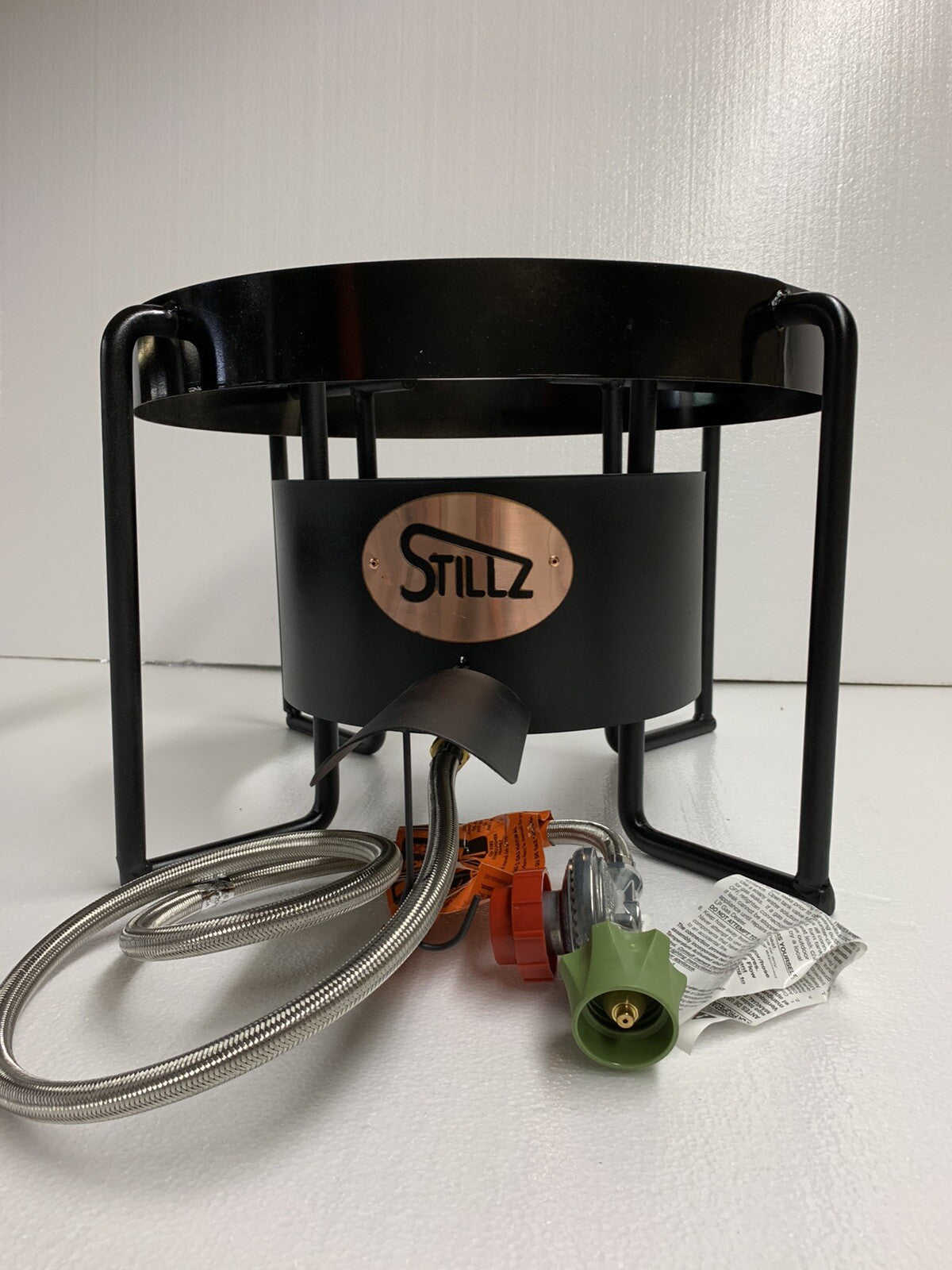 Moonshine Still Propane 220,000 BTU Propane Gas Burner For 20 Gallon Stil — copper still for sale